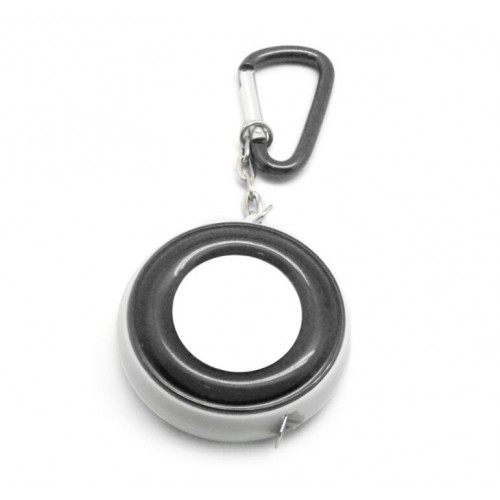 Рулетка з Вашим лого Universal 2 м. чорна (9010-08)