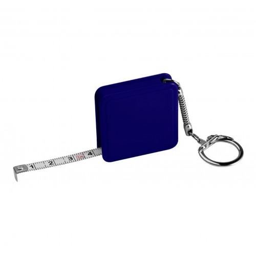 Рулетка-брелок з Вашим лого Meter 1 м. синя (9014-05)