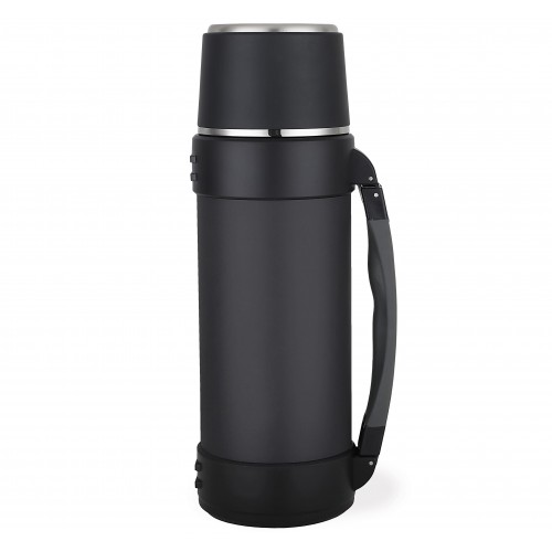 Термос 1,5л чорний з Вашим лого Calypso 1,5л. (2622-08)