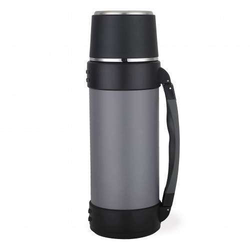Термос 1,5л сірий з Вашим лого Calypso 1,5л. (2622-10)