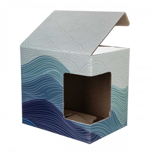 Упаковка для чашки Хвилі з вікном 9470