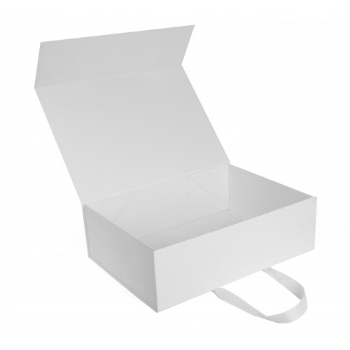 Коробка подарункова Case біла 33х24х10,5 см (1901-01)