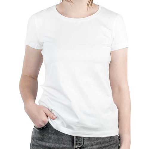 Футболка жіноча з Вашим принтом двошарова (8047)